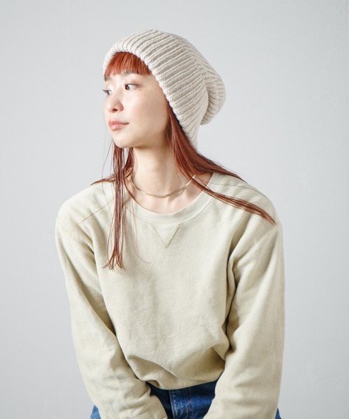 【セール】Whole Garment Huge Knit Beanie / ホールガーメントビッグシルエットニットワッチ（ニットキャップ/ビーニー）｜RACAL（ラカル）