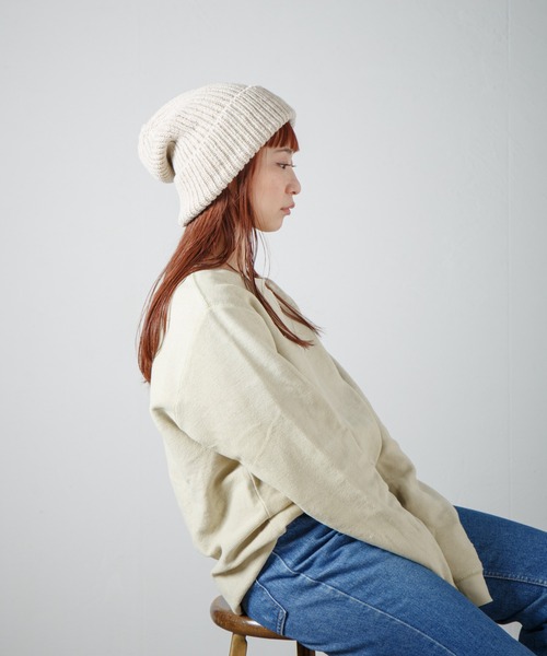 【セール】Whole Garment Huge Knit Beanie / ホールガーメントビッグシルエットニットワッチ（ニットキャップ/ビーニー）｜RACAL（ラカル）