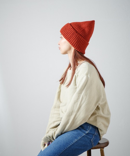 【セール】Whole Garment Huge Knit Beanie / ホールガーメントビッグシルエットニットワッチ（ニットキャップ/ビーニー）｜RACAL（ラカル）