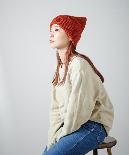 【セール】Whole Garment Huge Knit Beanie / ホールガーメントビッグシルエットニットワッチ（ニットキャップ/ビーニー）｜RACAL（ラカル）