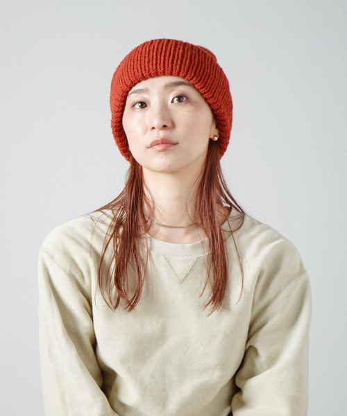 【セール】Whole Garment Huge Knit Beanie / ホールガーメントビッグシルエットニットワッチ（ニットキャップ/ビーニー）｜RACAL（ラカル）