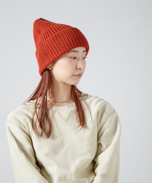 【セール】Whole Garment Huge Knit Beanie / ホールガーメントビッグシルエットニットワッチ（ニットキャップ/ビーニー）｜RACAL（ラカル）
