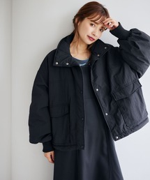 mysty woman | ミリタリー裾ドロストブルゾン　 202903(ブルゾン)