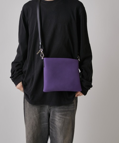 ITTI(イッチ)の「【ITTI / イッチ】Sacoche S diplo sky(サコッシュ)(ショルダーバッグ・メンズ・ブラック/グレー系その他/グレー/オレンジ/ブラウン/パープル・FREE)」の18枚目の写真