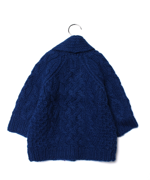 RUGGEDWORKS（ラゲッドワークス）の「ショールカラーカーディガン(80～140㎝)（カーディガン/ボレロ・キッズ・パープル/レッド/ダークブルー・120cm/90cm/130cm/80ｃｍ/100cm/140cm/110cm）」の4枚目の写真