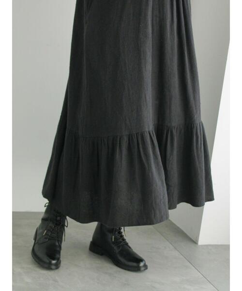 【セール】メッシュ刺繍ベスト付ワンピース（ワンピース）｜TSUHARU by Samansa Mos2（ツハルバイサマンサモスモス）