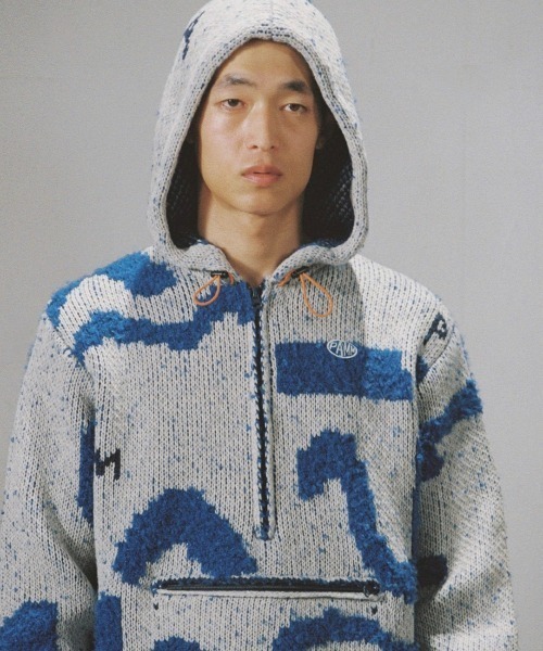 thanks sea knit anorak parka（ニット/セーター）｜PAMM（パム）