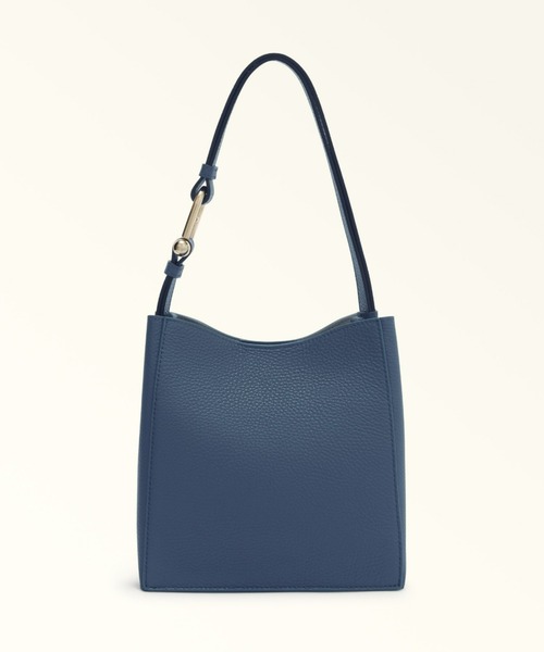 FURLA（フルラ）の「フルラヌヴォラ ミニバケットバッグ（トートバッグ・レディース・ライトオリーブ/ライトブルー/ダークグレー/ライトインディゴブルー/ライトホワイト/コーラル/ブラウン/カーキオリーブ/ライトグレー/ブラック/ライトピンク/チャコールグレー/フューシャピンク/グレイッシュブルー・ONE SIZE）」の10枚目の写真