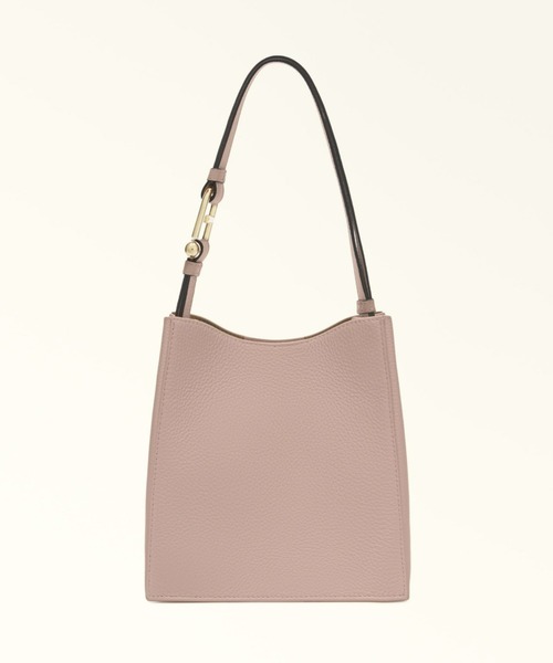 FURLA（フルラ）の「フルラヌヴォラ ミニバケットバッグ（トートバッグ・レディース・ライトオリーブ/ライトブルー/ダークグレー/ライトインディゴブルー/ライトホワイト/コーラル/ブラウン/カーキオリーブ/ライトグレー/ブラック/ライトピンク/チャコールグレー/フューシャピンク/グレイッシュブルー・ONE SIZE）」の12枚目の写真