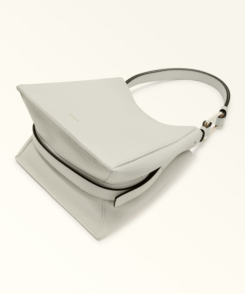 FURLA（フルラ）の「フルラヌヴォラ ミニバケットバッグ（トートバッグ・レディース・ライトオリーブ/ライトブルー/ダークグレー/ライトインディゴブルー/ライトホワイト/コーラル/ブラウン/カーキオリーブ/ライトグレー/ブラック/ライトピンク/チャコールグレー/フューシャピンク/グレイッシュブルー・ONE SIZE）」の17枚目の写真