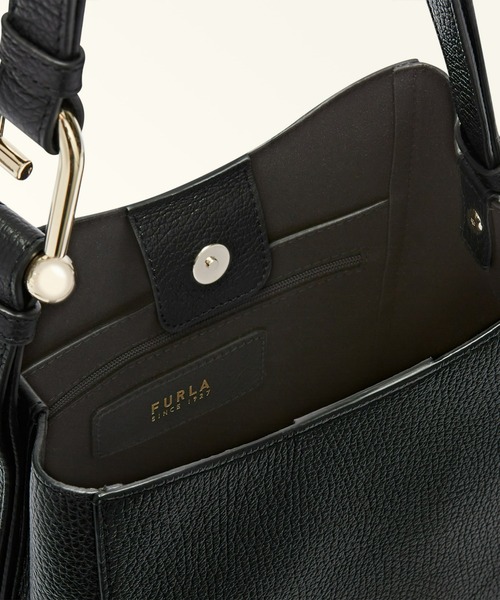 FURLA（フルラ）の「フルラヌヴォラ ミニバケットバッグ（トートバッグ・レディース・ライトオリーブ/ライトブルー/ダークグレー/ライトインディゴブルー/ライトホワイト/コーラル/ブラウン/カーキオリーブ/ライトグレー/ブラック/ライトピンク/チャコールグレー/フューシャピンク/グレイッシュブルー・ONE SIZE）」の22枚目の写真