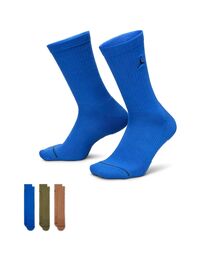 JORDAN BRAND(W[_uh)̃W[_ GufC N[ \bNX (3) / Jordan Everyday Crew Socks (3 pairs) DX9632-922 Multi-Color(\bNX/C)