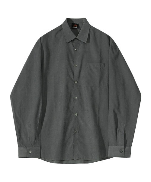 Otte(オッテ)の「ルーズカジュアルプレミアムシャツ(シャツ/ブラウス・メンズ・グレー/カーキ・LARGE/MEDIUM/X-LARGE/XX-LARGE)」の11枚目の写真
