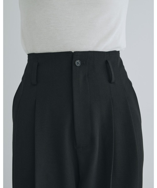 kiehtova（キエトヴァ）の「【kiehtova】FORM PANTS/フォーム パンツ（スラックス・レディース・ブラック/ベージュ・M/L）」の19枚目の写真