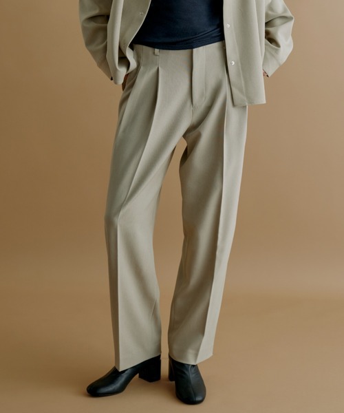 kiehtova（キエトヴァ）の「【kiehtova】FORM PANTS/フォーム パンツ（スラックス・レディース・ブラック/ベージュ・M/L）」の20枚目の写真