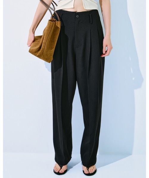 kiehtova(キエトヴァ)の「【kiehtova】FORM PANTS/フォーム パンツ(スラックス・レディース・ブラック/ベージュ・M/L)」の22枚目の写真