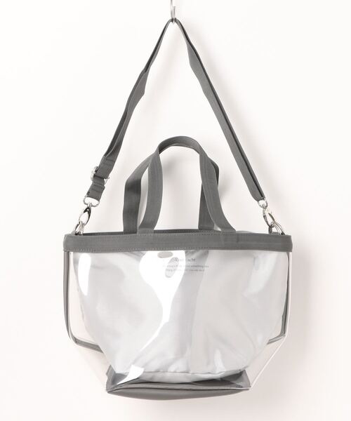 【セール】スケルトンポーチトートバッグ（トートバッグ）｜knot yacht（ノットヨット）