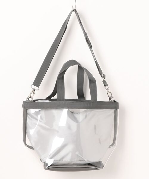 【セール】スケルトンポーチトートバッグ（トートバッグ）｜knot yacht（ノットヨット）