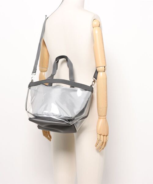 【セール】スケルトンポーチトートバッグ（トートバッグ）｜knot yacht（ノットヨット）