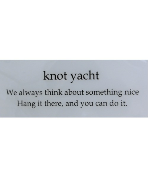 【セール】スケルトンポーチトートバッグ（トートバッグ）｜knot yacht（ノットヨット）