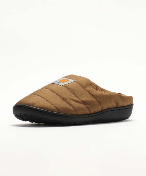 Carhartt WIP(カーハートダブリューアイピー)の「【CARHARTT WIP × SUB / カーハート ダブリューアイピー × スブ】CORDURA SLIPPER(スリッポン・メンズ・ブラウン・1/2/3)」の2枚目の写真