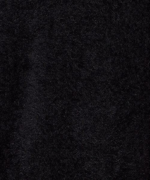 Gabardine K.T（ギャバジンケーティー）の「マイクロナイロン フェザーヤーン2wayニットベスト（ニット/セーター・レディース・ブラック/サックスブルー・9号）」の15枚目の写真