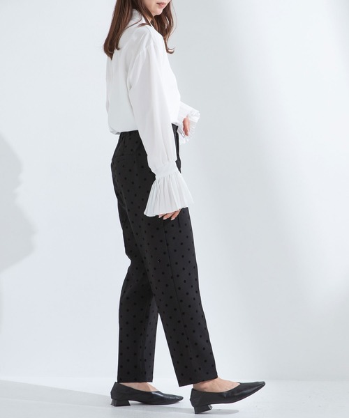 rectangle(レクタングル)の「プリーツフレアスリーブブラウス(シャツ/ブラウス・レディース・ホワイト・LARGE/MEDIUM/X-LARGE)」の7枚目の写真