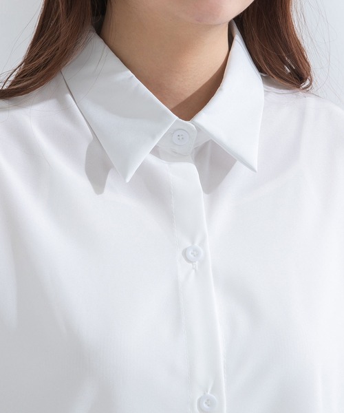 rectangle(レクタングル)の「プリーツフレアスリーブブラウス(シャツ/ブラウス・レディース・ホワイト・LARGE/MEDIUM/X-LARGE)」の15枚目の写真