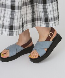 Ray BEAMS | クロス ベルト サンダル(サンダル)