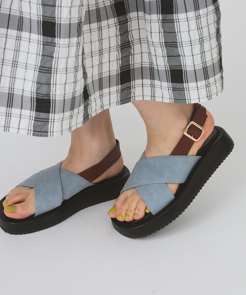 セール】クロス ベルト サンダル（サンダル）｜Ray BEAMS（レイ