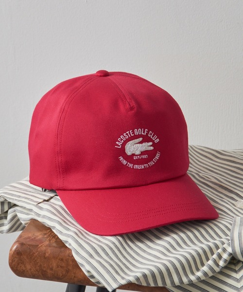 LACOSTE（ラコステ）の「【LACOSTE】ラコステゴルフクラブキャップ