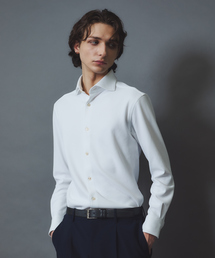 ABAHOUSE（アバハウス）の「【FLEX SHIRTS】COOLMAX EcoMade ダブルピケ ジャージシャツ（シャツ/ブラウス・メンズ）」
