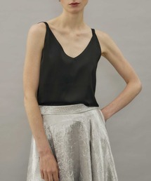VIOLETTA | Vネックサテンキャミソール(キャミソール)
