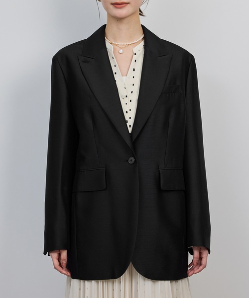 極美品✨ ロロピアーナ シップス シルク ウール リネン テーラードジャケット 極美品✨ トゥモローランド ロロピアーナ テーラードジャケット シルク