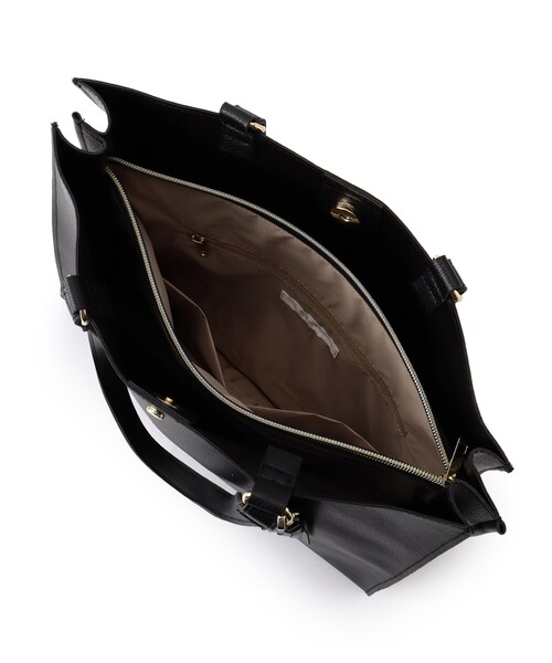 grove(グローブ)の「【人間工学・A4】スクエアタッセルチャームトート(トートバッグ・レディース・ライトグレー/オフホワイト/ブラック/サックスブルー・00)」の10枚目の写真