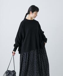 かぐれ | ラムウールワイドクルーネック(ニット/セーター)