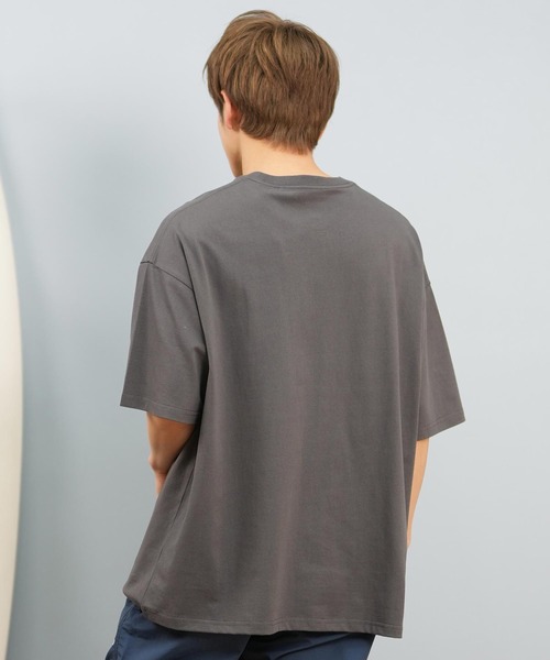 ムラサキスポーツ(ムラサキスポーツ)の「【ムラサキスポーツ限定】DEAR LAUREL/ディアローレル Tシャツ 半袖 抗菌防臭 UVケア 接触冷感 CAL PATCH TEE D25S2105(Tシャツ/カットソー・メンズ・ネイビー/ホワイト/ブラック/オレンジ/サックスブルー/ミント・M/L/XL)」の17枚目の写真