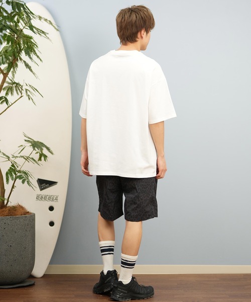 ムラサキスポーツ(ムラサキスポーツ)の「【ムラサキスポーツ限定】DEAR LAUREL/ディアローレル Tシャツ 半袖 抗菌防臭 UVケア 接触冷感 CAL PATCH TEE D25S2105(Tシャツ/カットソー・メンズ・ネイビー/ホワイト/ブラック/オレンジ/サックスブルー/ミント・M/L/XL)」の12枚目の写真