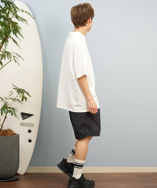 ムラサキスポーツ(ムラサキスポーツ)の「【ムラサキスポーツ限定】DEAR LAUREL/ディアローレル Tシャツ 半袖 抗菌防臭 UVケア 接触冷感 CAL PATCH TEE D25S2105(Tシャツ/カットソー・メンズ・ネイビー/ホワイト/ブラック/オレンジ/サックスブルー/ミント・M/L/XL)」の13枚目の写真