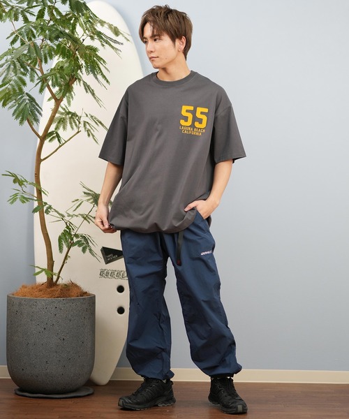 ムラサキスポーツ(ムラサキスポーツ)の「【ムラサキスポーツ限定】DEAR LAUREL/ディアローレル Tシャツ 半袖 抗菌防臭 UVケア 接触冷感 CAL PATCH TEE D25S2105(Tシャツ/カットソー・メンズ・ネイビー/ホワイト/ブラック/オレンジ/サックスブルー/ミント・M/L/XL)」の19枚目の写真