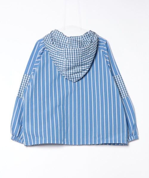 F/CE. （エフシーイー）の「F/CE. PANELLED HOODIE SHIRT / エフシーイー パネリング フーディー シャツ（シャツ/ブラウス・レディース・ブルー/グレー・SMALL/MEDIUM/LARGE）」の21枚目の写真