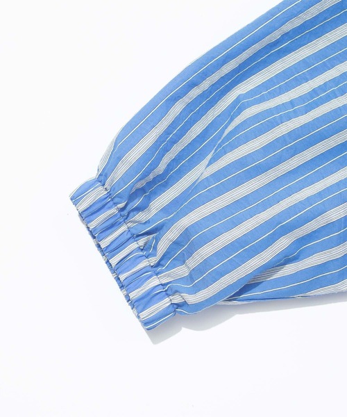 F/CE. （エフシーイー）の「F/CE. PANELLED HOODIE SHIRT / エフシーイー パネリング フーディー シャツ（シャツ/ブラウス・レディース・ブルー/グレー・SMALL/MEDIUM/LARGE）」の14枚目の写真