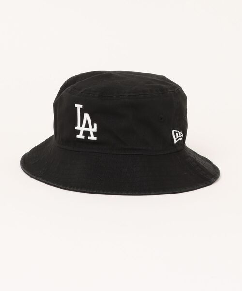 NEW ERA（ニューエラ）の「NEW ERA/ニューエラ Kid's バケット01 ロサンゼルス・ドジャース ミッドロゴ ブラック キッズ ハット 帽子 14392314（ハット・キッズ・ブラック・M/L/L/XL）」の11枚目の写真