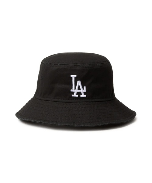 NEW ERA（ニューエラ）の「NEW ERA/ニューエラ Kid's バケット01 ロサンゼルス・ドジャース ミッドロゴ ブラック キッズ ハット 帽子 14392314（ハット・キッズ・ブラック・M/L/L/XL）」の3枚目の写真