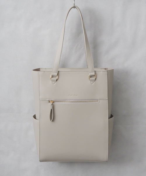 レザー調 ビジネス トートバッグ A4・PC収納対応 ブライトバッグ