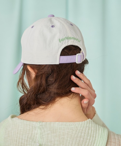 kaorinomori（カオリノモリ）の「kaorinomori リームキャップ / カオリノモリ（キャップ・レディース・ホワイト/スカイブルー/ブラック/ピンク/ライトベージュ・FREE）」の9枚目の写真