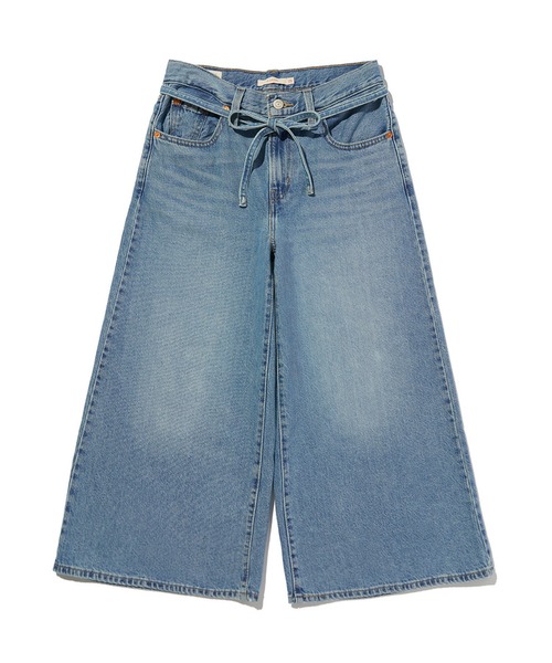 Yves Saint Laurent デニム ワイド ショートパンツ キュロット Saint Laurent（サンローラン）ウィメンズ ショートパンツ