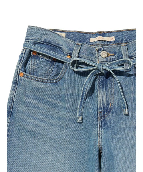 Levi's（リーバイス）の「Levi's/リーバイス XLスーパーワイドジーンズ キュロット（デニムパンツ・レディース・ダークインディゴブルー/インディゴブルー/ブラック・28inch/27inch/26inch/25inch/24inch/23inch）」の7枚目の写真