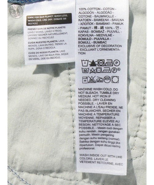 Levi's（リーバイス）の「Levi's/リーバイス XLスーパーワイドジーンズ キュロット（デニムパンツ・レディース・ダークインディゴブルー/インディゴブルー/ブラック・28inch/27inch/26inch/25inch/24inch/23inch）」の14枚目の写真