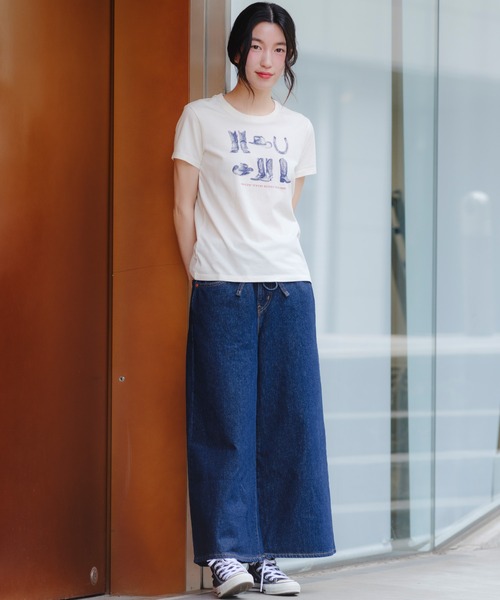 セール】Levi's/リーバイス XLスーパーワイドジーンズ キュロット